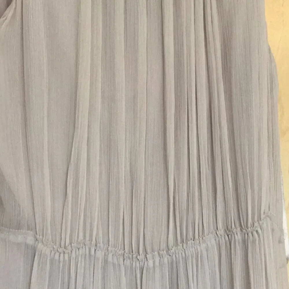 ELIE Demetria Metallic Fringe Accented Rou… - Picture 3 of 9